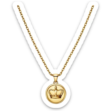 Juicy couture necklace sticker