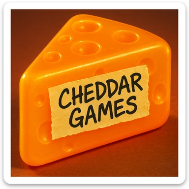 Make the writing on the tape even messier, as if written quickly with a Sharpie. Make the tape look less perfectly put on, more crooked and wrinkled. Make the cheese glow a little more and add some shadow under the cheese. Keep the style hyper-detailed, retro 90's toy look, semi-transparent plastic. sticker