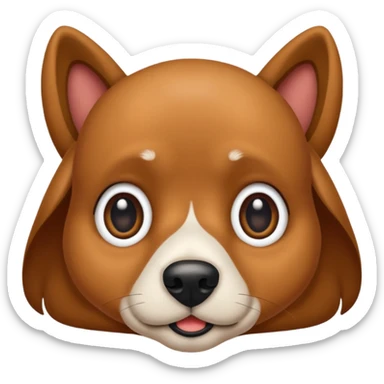 Un chien s'étonne  sticker