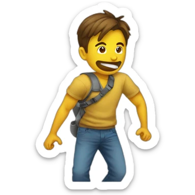 Yoyo buscando lo más barato sticker