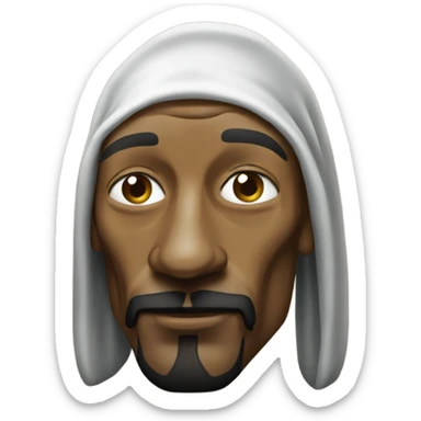 Snoop dogg with a blunt sticker