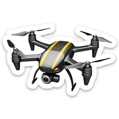 A fpv racing drone sticker