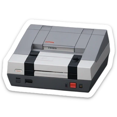 nintendo entertainment system sticker