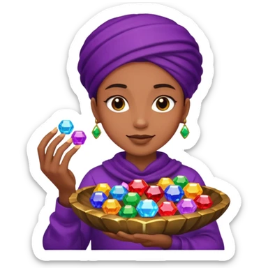 Gem seller sticker