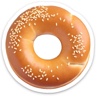 simit Turkish sesame bagel sticker