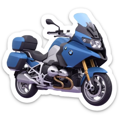 BMW RT1200 touring motorcycle sticker