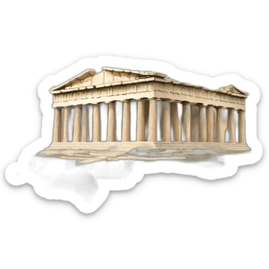 Acropolis sticker