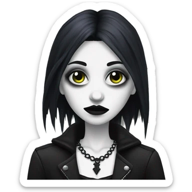 Goth sticker