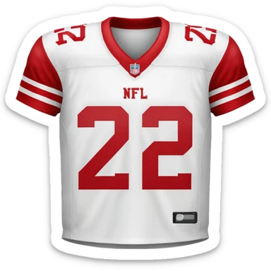 NFL players jersey | need only jersey no 22  sticker