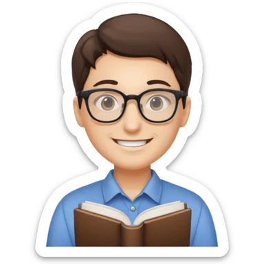 Bookstore Clerk sticker