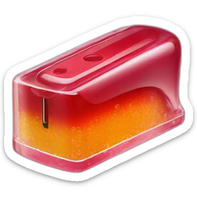 stapler in jello sticker