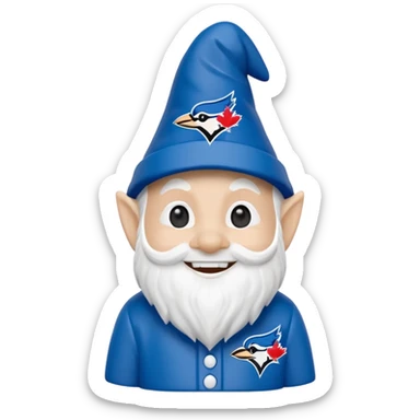 Toronto Blue Jays gnome sticker
