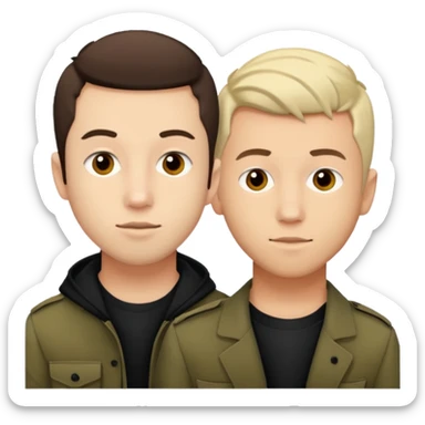 joshua dun and tyler joseph sticker