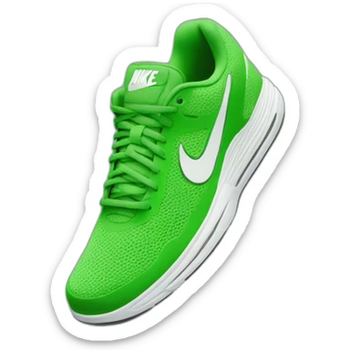 Shoes nike verte sticker