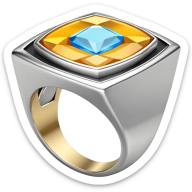 hace un anillo Versátil, combinable, quizá en capas o varios juntos. Que permita jugar. No muy pesado. Puede tener detalles modernos o trendy. sticker