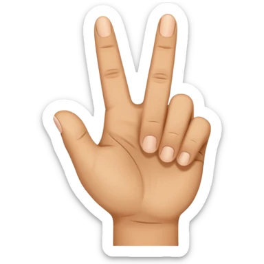 I want an emoji that looks like these👌🏻🤏🏻but i want that the the middle vinger touches the tumb and the other vingers dont. Can you do the Oke sign but than with de middle vinger. And I stil see your palm that I dont want to see. Why do you not listen? Literally. Chat gpt is even better. sticker