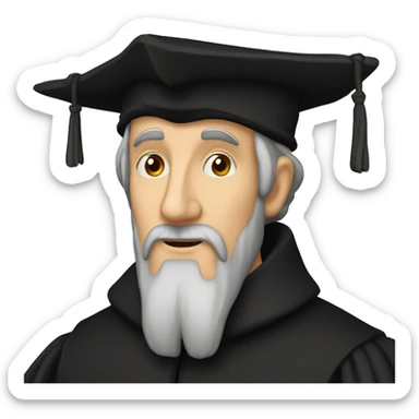 John Calvin sticker