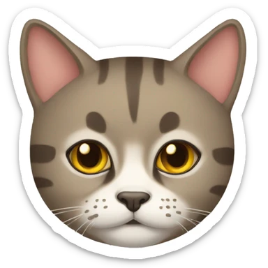 Gato caindo sticker