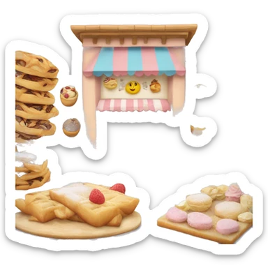 Pastelería la francesa sticker