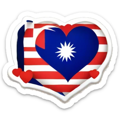 I LOVE MALAYSIA sticker