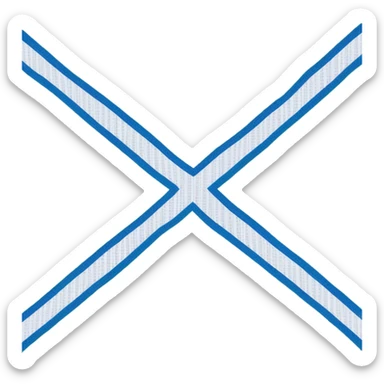 A digital rendering of the Puntland flag with three horizontal stripes. The top stripe is blue and features a white five-pointed star centered within it. The middle stripe is white, and the bottom stripe is green. The flag should have a smooth, fabric-like texture and vibrant, realistic colors. The image should be high quality, resembling an official flag representation sticker