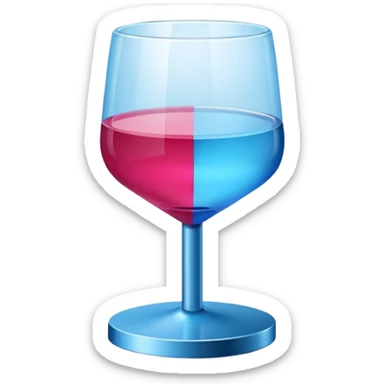 Ozon order pickup point in the brand's blue (digital blue) and raspberry colors sticker