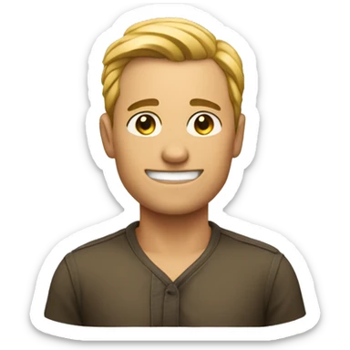 make an emoji thats like the 100 emoji but it says 43 instead sticker