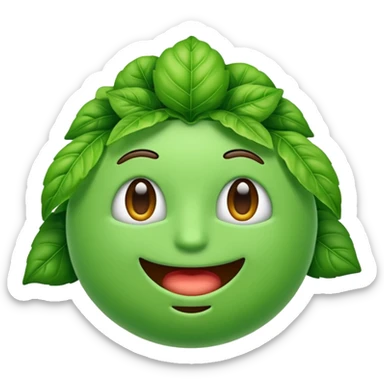Kush emoji sticker