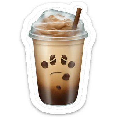 Iced coffee  sticker