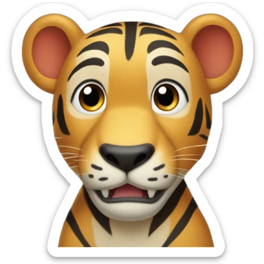 Tiggre whinnie pooh sticker