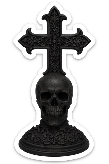 goth object, remove background    sticker