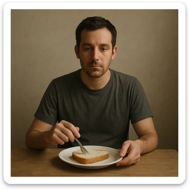 sartarosh xona bunaqa zur darajada bulmasin keyin shunchaki tarelka v vilka ushlab utirsin tarelkada esa faqat non bulsin kayfiyati xam urtacha bulsin xursan bob ketmasin sticker