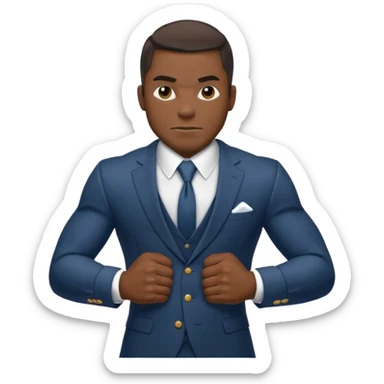 A-Train from the Boys TV show sticker