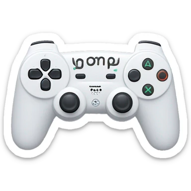 ps5 gamepad with words NO BOOST sticker