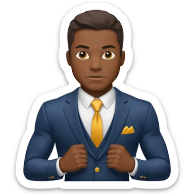 A-Train from the Boys TV show sticker