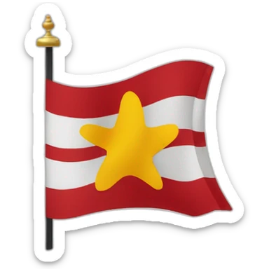 bandera republicana española sticker