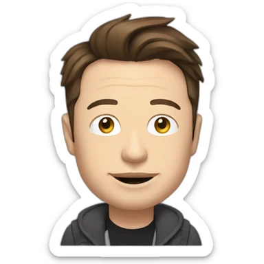 elon musk doing drugs, for educational purposes only, inclusiveness and positive, LGTBQ+ sticker