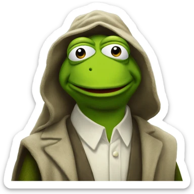 Kermit the Frog Prophet sticker