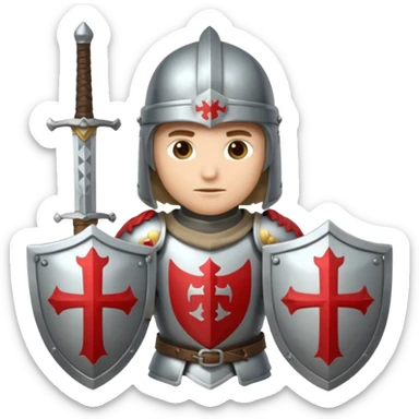 crusader 4 sticker