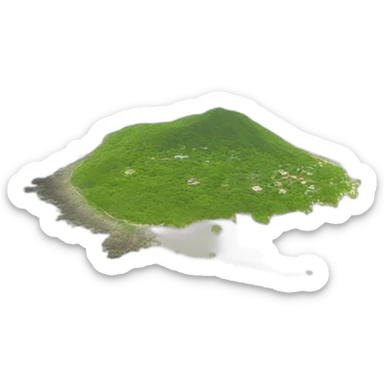 Ile de la reunion sticker