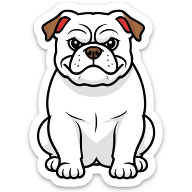 University of Georgia bulldog ￼ sticker