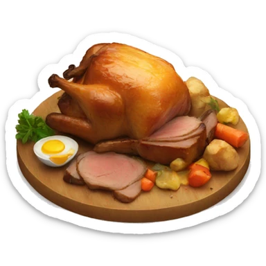 Sunday roast sticker