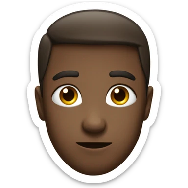 Create a face of someone who’s experiencing nostalgia sticker