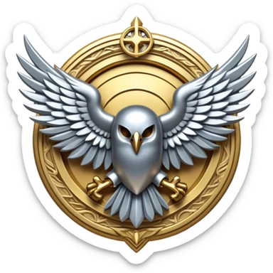 dominus' emblem  sticker