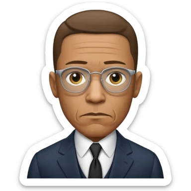 gustavo white from the breaking bad sticker