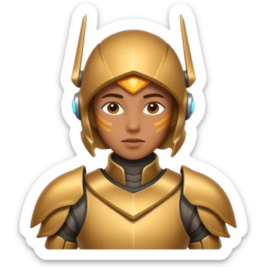 Deus ex human  sticker