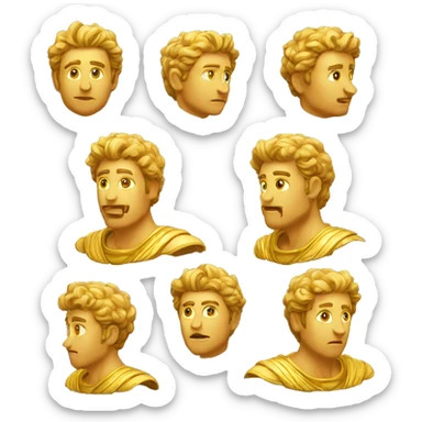 God mode midas sticker