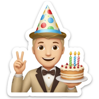 I want to birthday wish my boyfriend  sticker