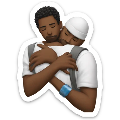 Kissing the homies goodnight  sticker