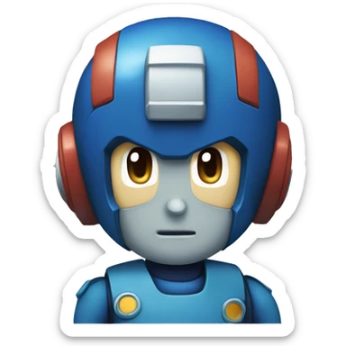 Mega Man sticker